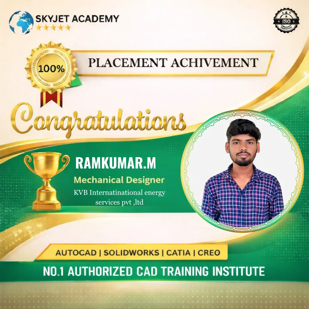 SolidWorks student placement achievement