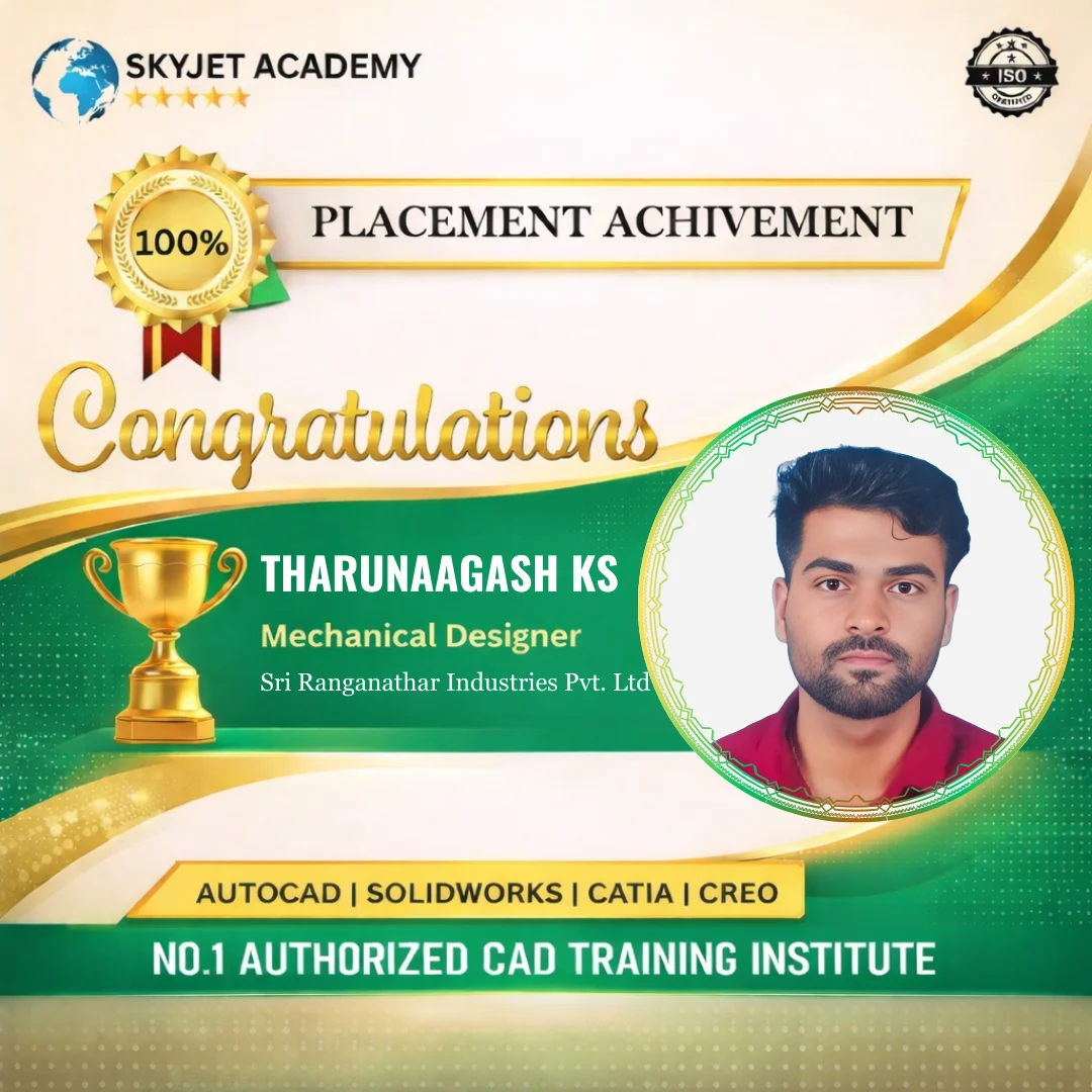 AutoCAD student placement success Coimbatore