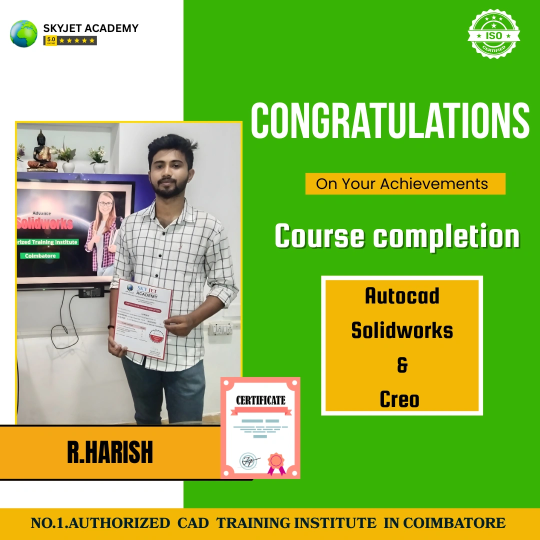 Harish R — CATIA trained and placed student