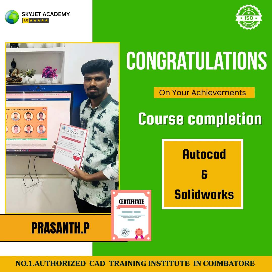 Prashanth P — best CREO student