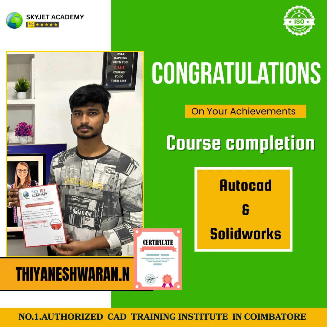 Thineshwaran N — CATIA trained and placed