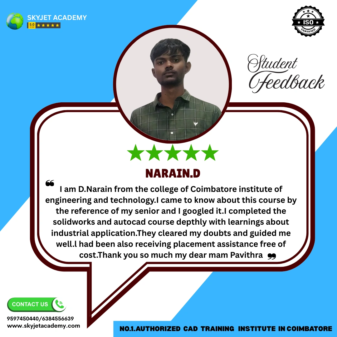 Narain D — AutoCAD student