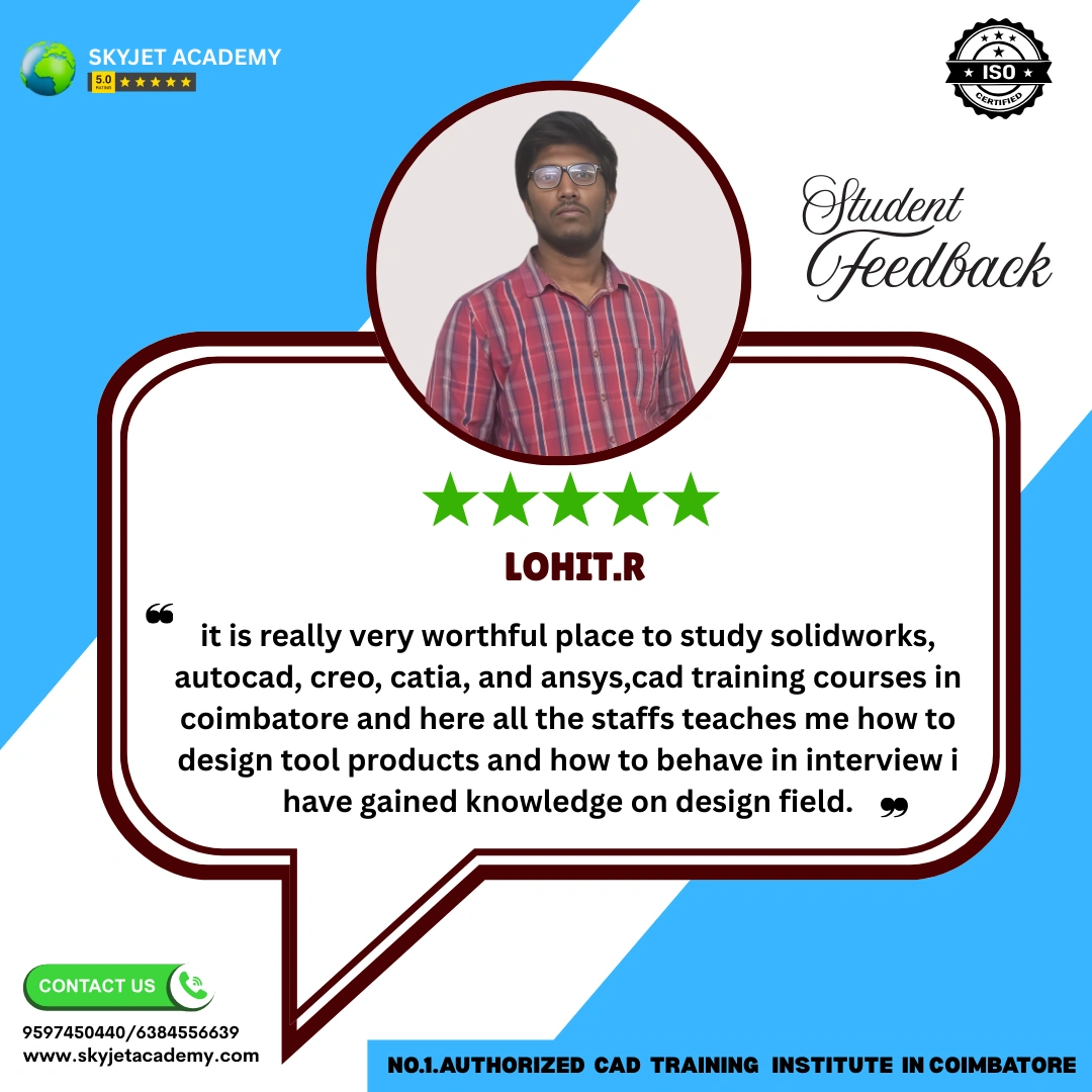 Lohit R — SolidWorks student