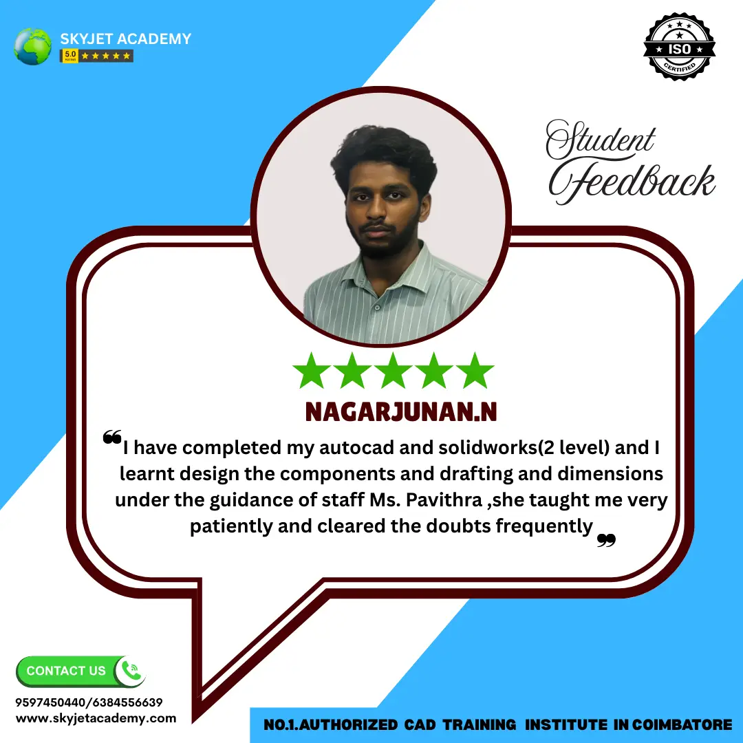 Nagaarjunan N — student success story